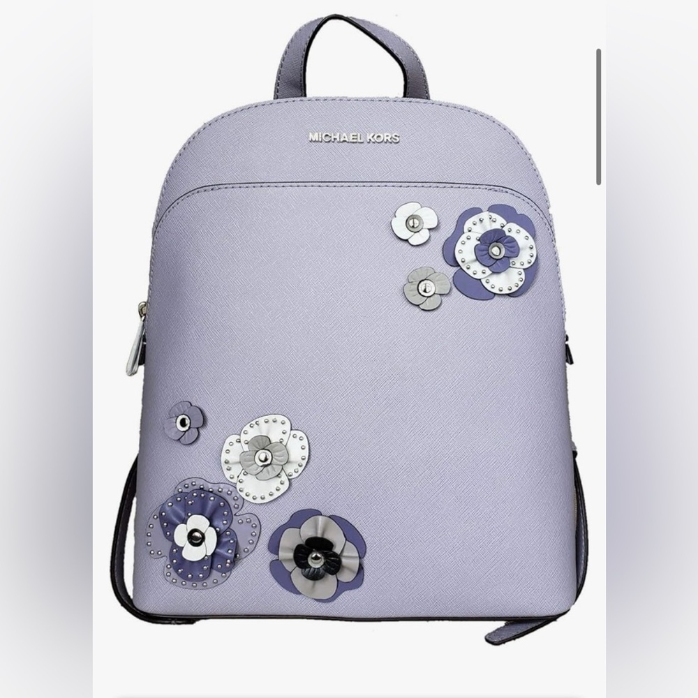 MICHAEL Michael Kors LG Emmy Backpack Lilac - Picture 12 of 12